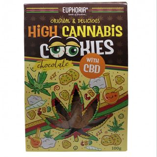 Bolachas High Cannabis Cookies + CBD 100g