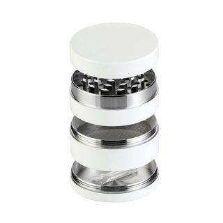 Grinder 50mm 4pcs Metal Branco 