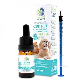 Oleo 10% CBD 1% CBG Animais 10ml