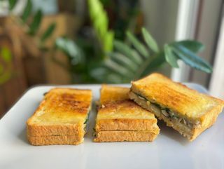 Tosta Espinafres & Cogumelos - Vegan