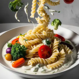 White Sauce Pasta