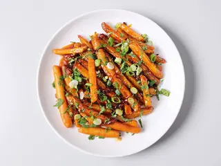 Batata com mel e pimenta / Honey Chilli potato