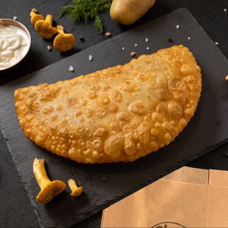 Mushroomburek (Grande Pastel de cogumelos)