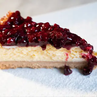 Cheesecake de frutos vermelhos