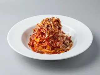 FETTUCCINE AMATRICIANA 