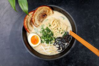 29.Ramen de Chasiu Crane de Porco Assado