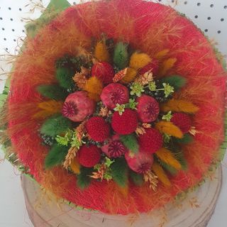 Bouquet de flores secas