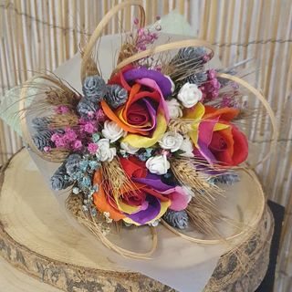 Raminho de flores secas