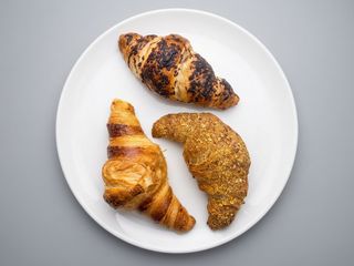 Croissant com Doce de Abóbora e Requeijão de Seia