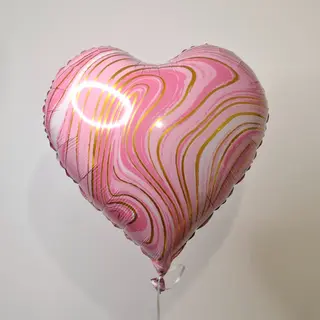 Balão coração rose