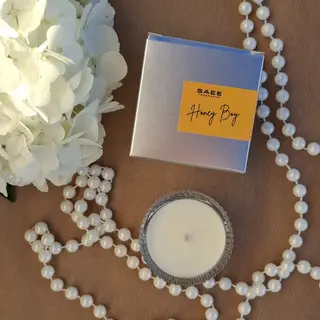 Vela artesanal aromatico "Honey Boy"