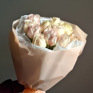 Mono bouquet Cream rosas