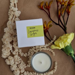 Artesanal aromatico vela "Lemongrass"