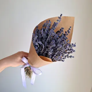 Bouquet de lavanda seca