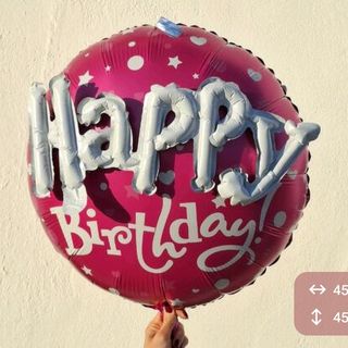Balão Happy Birthday grande