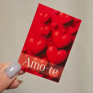 Postcard "Amo-te"