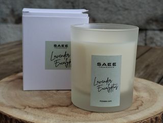 Vela artesanal aromatico Lavander & Eucalyptus