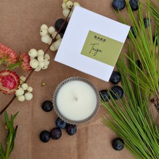 Artesanal aromatico vela "Taiga"