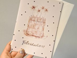 Cartão Felicidadas!