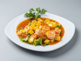 47. Gambas com Ananás