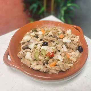 Pica Pau à Barbas no Prato