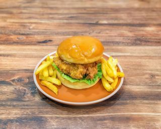 Crispy Fried Chicken Burger