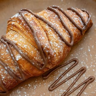 Croissant com Nutella