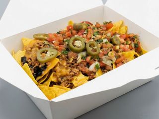 Nachos de Carne de Porco Picada