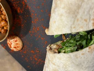 Wrap de Hummus