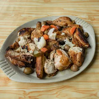 1 dose Frango de churrasco sem guarnição 
