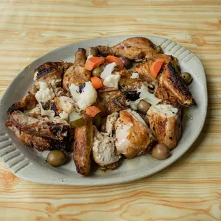 1/2 Dose Frango de churrasco sem guarnição 