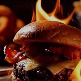 Flame double x bacon picante