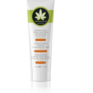 CREME REATIVADOR DE CÂNHAMO E CBD PARA PÉS FRIOS 50 ml