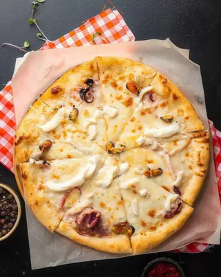 Pizza Octopus médium
