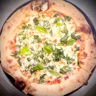Pizza de Espinafres médium