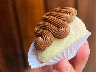 Coxinha nido com nutella