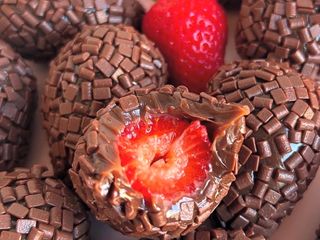 Coxinha de brigadeiro