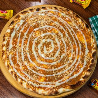 Pizza Paçoca de Amendoim