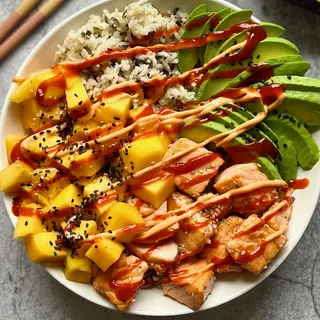 Cooked Salmao  bowl