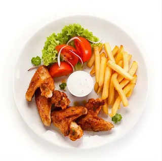 Menu Asas de Frango