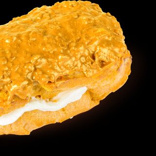Éclair Crocante de Maracujá