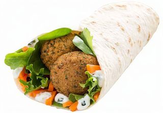 Pita Dürum Vegetariano Falafel Duram