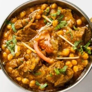 Lamb chana