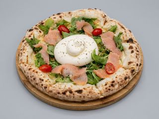 Burrata salmão