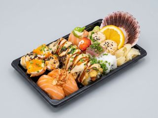 Sushi e Sashimi Variado 16 Peças