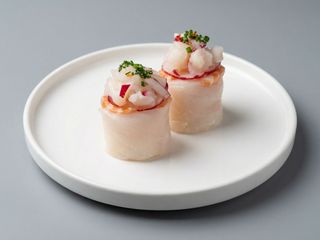 Gunkan Peixe Branco 2 Unidades