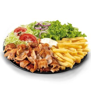Menu Prato Kebab