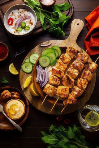 Chicken Tikka Prato