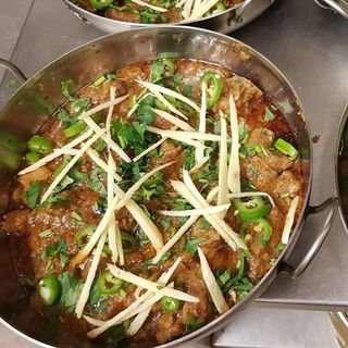 Mutton karahi chilli spicy