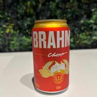 Cerveja Brasileira Brahma lata